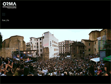 Tablet Screenshot of ormadonostia.com